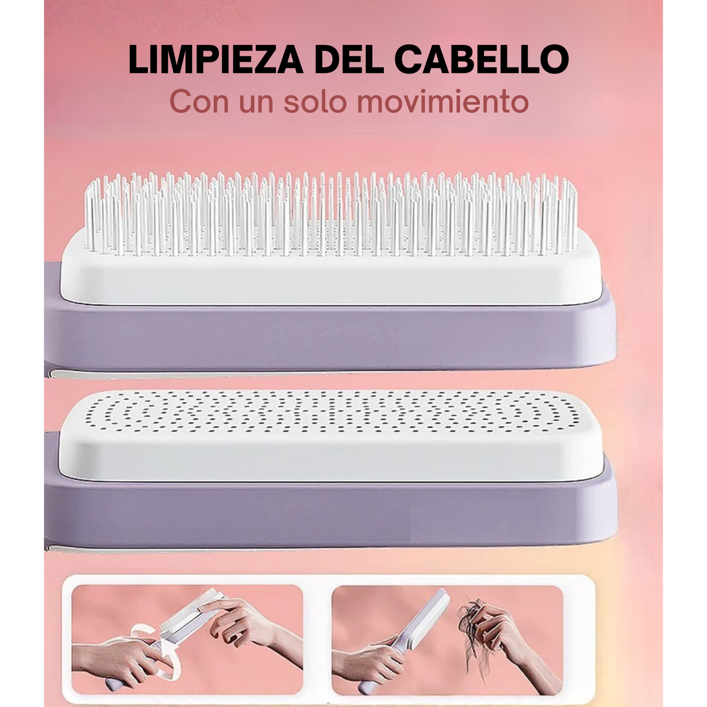Cepillo Autolimpiable